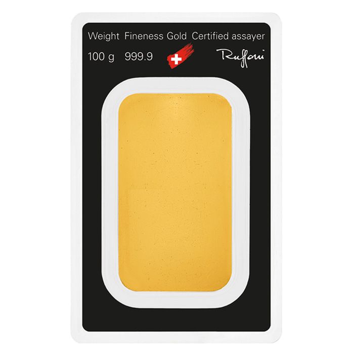 100g Gold Minted Bar
