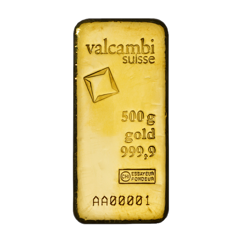 500g Gold Cast Bar