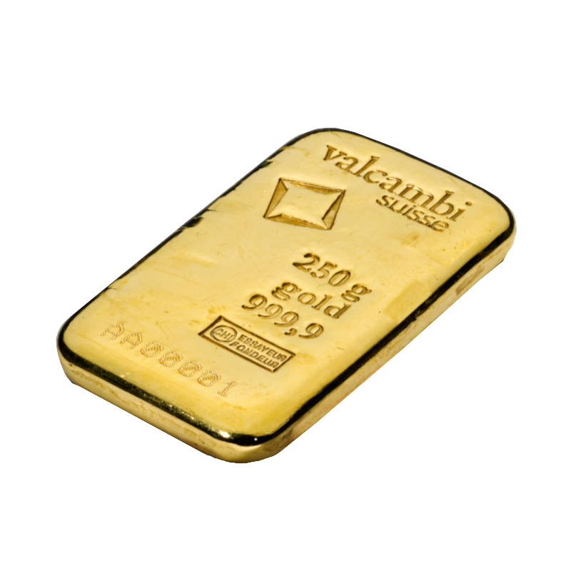 250g Gold Cast Bar - View 4